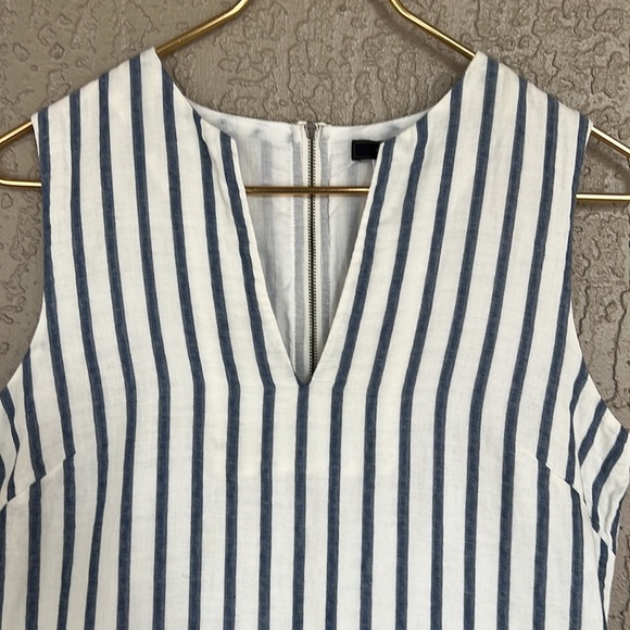 BCBGMaxAzria Stripe Dot Print Yousra Seeveless Dress - Picture 5 of 15